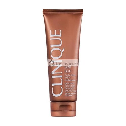 Clinique Selbstbräuner Körper Tönende Lotion für Frauen Mittel/Dunkel, 125ml