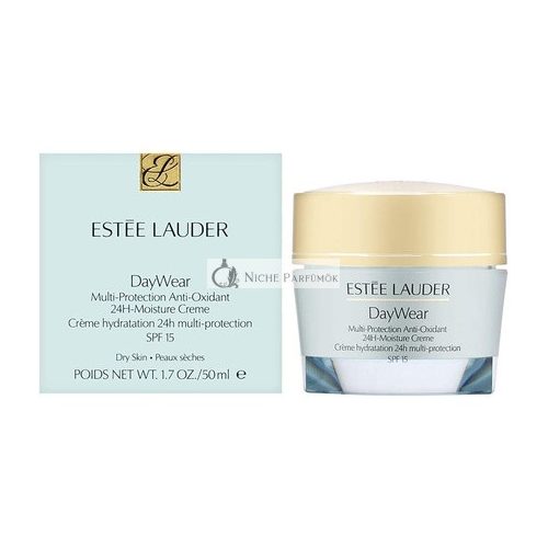 Estée Lauder DayWear Multi-Védő Antioxidáns 24H Hidratáló Krém SPF 15, 50ml