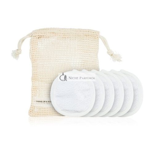 Tweezerman wiederverwendbare Make-up-Entferner-Pads mit Etui - 6 Stück