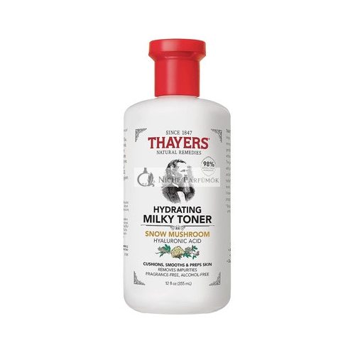 THAYERS Milch Gesichtstoner mit Schneepilz und Hyaluronsäure, 355ml