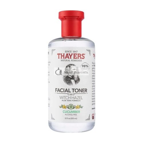 Thayers Mild Witch Hazel Gurken-Gesichtswasser mit Bio-Aloe Vera, 355ml