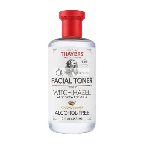 THAYERS Alkoholmentes Kókuszvíz Mágikus Hamamelis Arctonik Aloe Verával 355ml