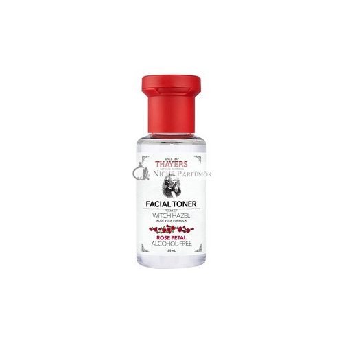 THAYERS alkoholfreies Hamamelis-Gesichtswasser mit Aloe Vera und Rosenblättern, 88 ml