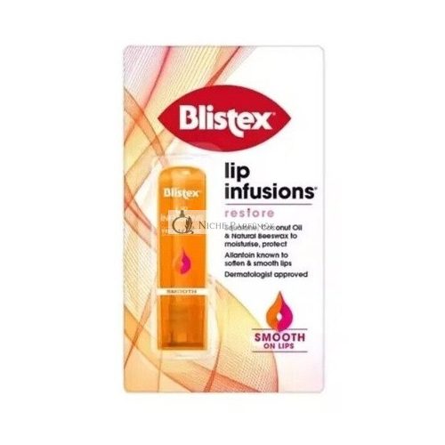 Blistex Lip Infusions Restore Ajakápoló 3,7g Squalánnal és Allantoinnal