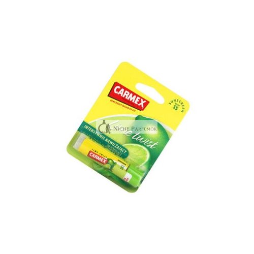 Carmex Feuchtigkeitsspendender Lippenbalsam Stick Lime Twist, 4,25 g