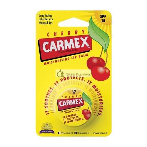 Carmex Cherry Feuchtigkeitsspendender Lippenbalsam SPF15 - 7,5g