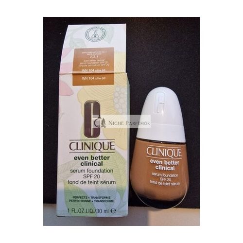 Clinique Even Better Szérum Alapozó 30ml WN 104 Toffee - Új Csomagolás