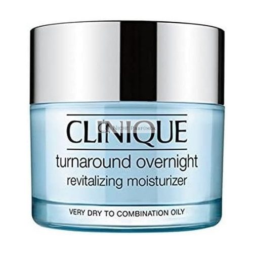 Clinique Turnaround Nacht Revitalisierende Feuchtigkeitscreme für sehr trockene bis kombinierte ölige Haut, 50ml