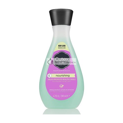 Cutex Nährender Nagellackentferner mit Vitamin E und Aprikosenkernöl, 200ml