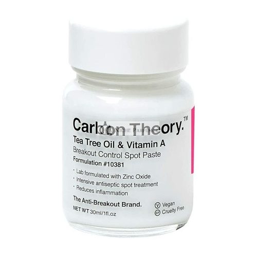 Carbon Theory Teebaumöl & Vitamin A Akne-Kontrollmittel 30ml