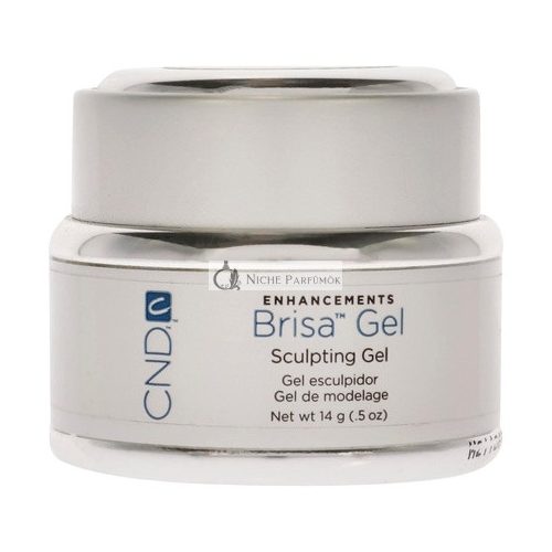 CND UV Gel BRISA Pure White Opaque 14g