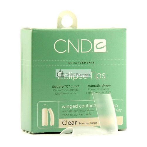 CND Brisa Sculpting Gel Eclipse Clear Tips Nr. 10