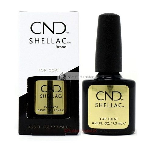 CND Shellac Power Lakk UV3 Top Coat, 7.3ml