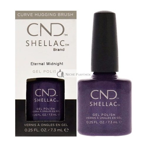 CND Shellac Örök Éjfél Nightspell Lila 7.3ml