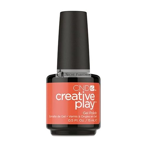 CND Creative Play Zselés Körömlakk Tangerine Rush, 15ml