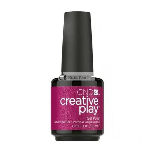 CND Creative Play Zselé Lakk 496 Cherry Glo Kerek 15ml