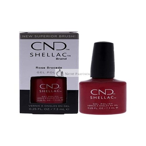 CND Shellac Rózsás Brokát, 7.3ml