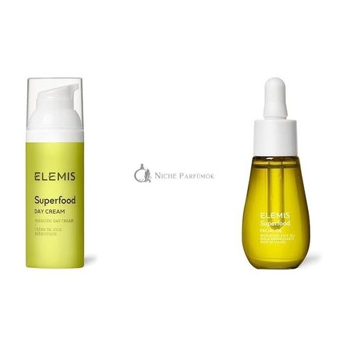 ELEMIS Superfood Tagescreme 15 ML - Präbiotische Tagescreme und Nährendes Gesichtsöl