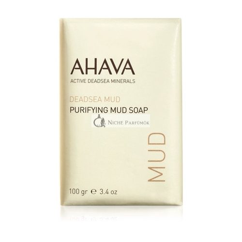 AHAVA Holt-tengeri Iszap Tisztító Szappan, 100g