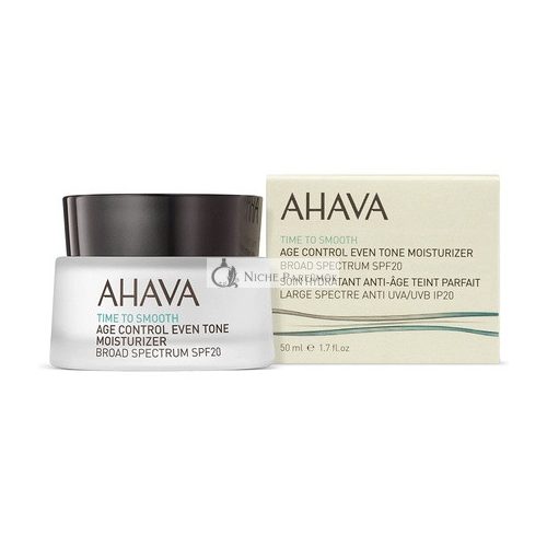 AHAVA Alterskontrolle Gleichmäßige Tonfeuchtigkeitscreme LSF 20, 50ml