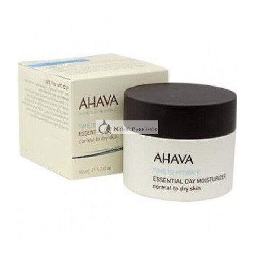 Ahava Essentieller Tagesfeuchtigkeitsspender für Normale bis Trockene Haut, 50ml