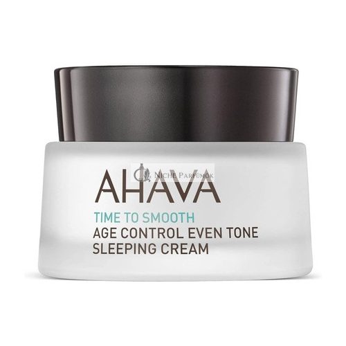 AHAVA Alterskontrolle Even Tone Schlafcreme Nährende Nachtcreme, 50ml