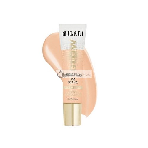 Milani Glow Hydratisierender Hauttönung Fair bis Light