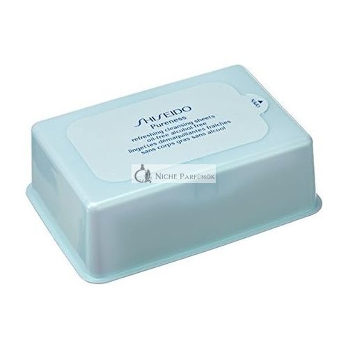 Shiseido Pureness Frissítő Tisztító Lap 30db