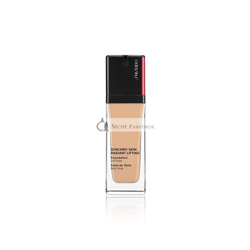 Shiseido Synchro Skin Ragyogó Emelő Alapozó, 30ml, 310 Selyem