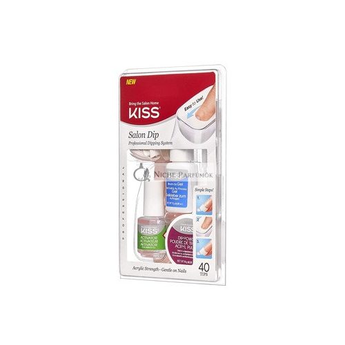 Kiss Salon Dip Professionelles Dip-System Acryl-Set KSD01