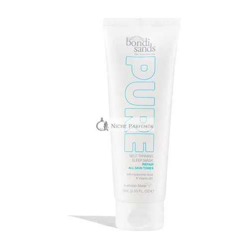 Bondi Sands Pure Selbstbräunende Schlafmaske Reparatur mit Hyaluronsäure und Vitamin B3 75ml