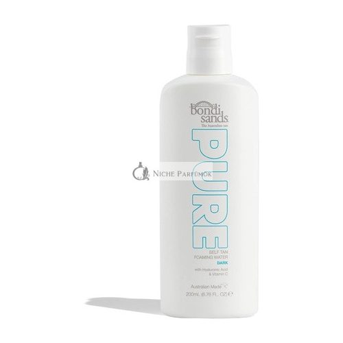 Bondi Sands PURE Dunkles Selbstbräunendes Schaumwasser mit Hyaluronsäure und Vitaminen C + E, 200ml