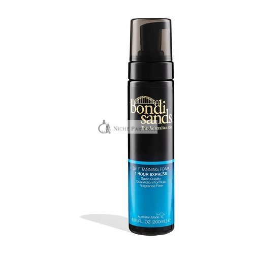 Bondi Sands 1-órás Expressz Öntapadó Hab Könnyű, Illatmentes Formula, 200ml