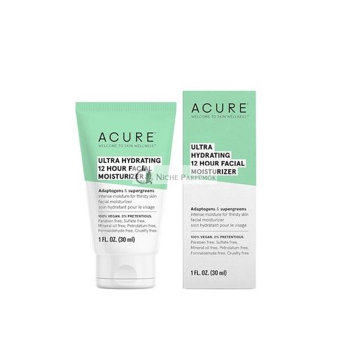 ACURE Feuchtigkeitsspendende 12-Stunden-Feuchtigkeitscreme, 30ml