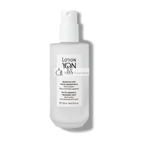 Yonka Lotion, 200ml Frissítő Tonic Normál és Zsíros Bőrre, 99.7% Természetes Eredetű - Napi Bőrápolás - Bőrgyógyászatilag Tesztelt - Alkoholmentes