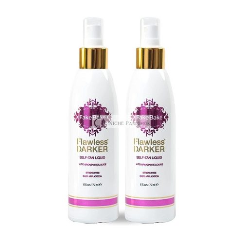 Fake Bake Flawless Darker Selbstbräunungsflüssigkeit mit professionellem Handschuh 170ml