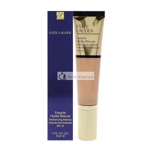 Estée Lauder Futurist Hydra Rescue SPF45 Feuchtigkeitsspendende Foundation, 35ml – 3W1 Tawny