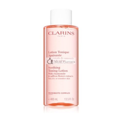 Clarins Beruhigende Tonerlotion für empfindliche und sehr trockene Haut, 400ml