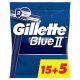 Gillette Eldobható Kék II 15 + 5 20 Darab Kék