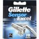 Gillette Sensor Excel Penge 10 db