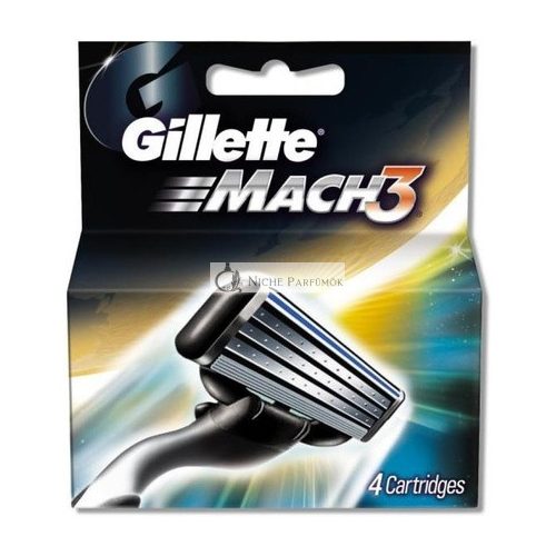 Gillette M3 Gillette Mach 3 Klingen - 4er Pack