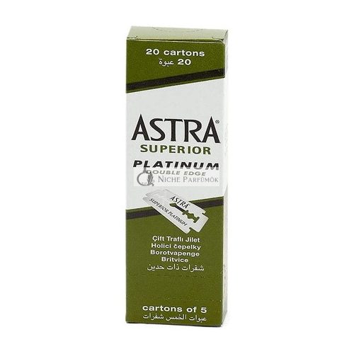 Astra Platinum Doppelklingen Rasierklingen 100 Stück