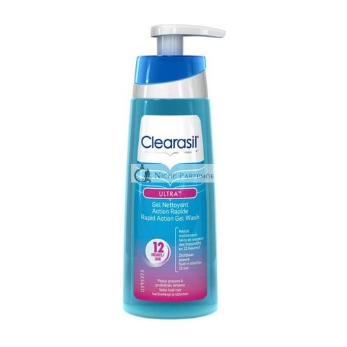 Clearasil Ultra Gyors Hatású Radírozó Tisztító Gél 200ml