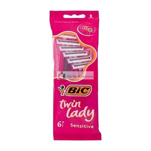 Bic Twin Lady Rasierer, 6 Einweg-Rasierer