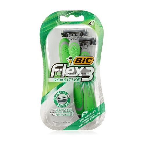 Bic Flex-3 Sensit Blister 3+1 Einheit