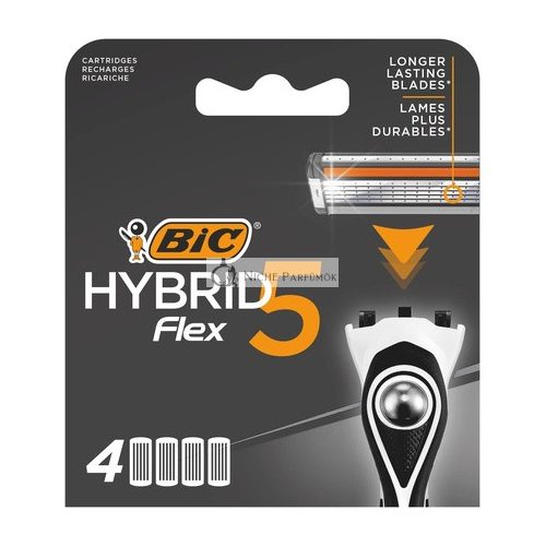 BIC Hybrid 5 Flex Herrenrasierer 5 Titan-Klingen