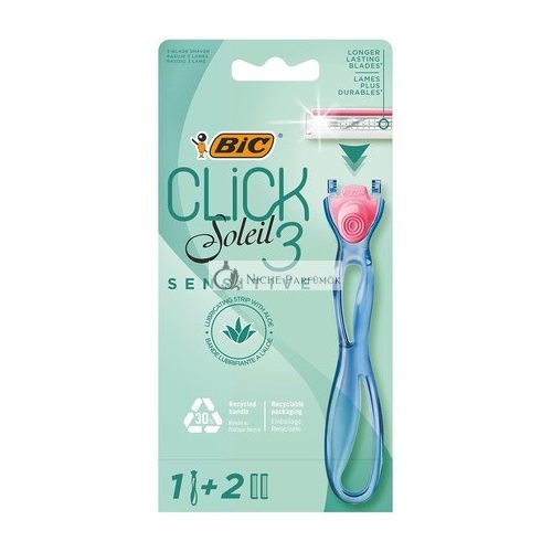 Bic Click 3 Soleil Érzékeny Női Borotva