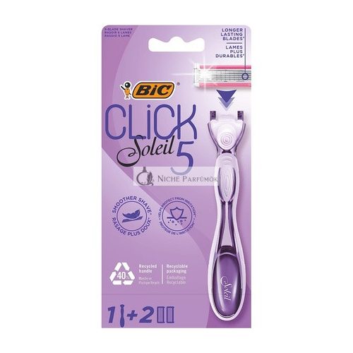 Bic System Női Borotva Click Soleil 1 Borotva + 2 Penge