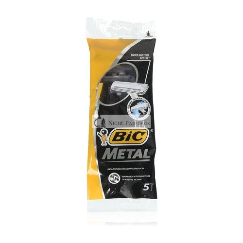 Bic Metal Férfi Eldobható Borotvák 5 Darab