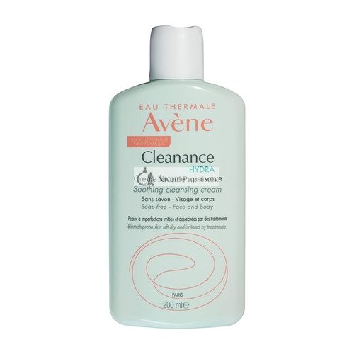 Avène Cleanance Hydra Nyugtató Tisztító Krém, 200ml